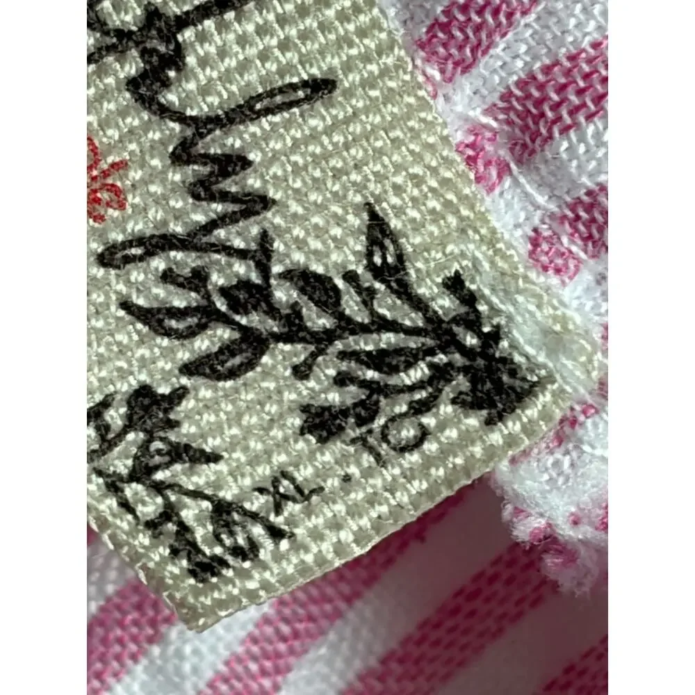 FP Intimately by Free People Seersucker Striped Shorts (Pink & White) - XL